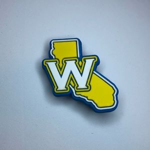 5/$10 Golden States Warriors shoe charm
